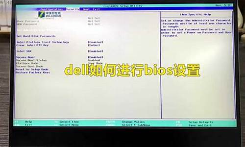 dell电脑bios设置硬盘启动_dell电脑bios设置硬盘启动顺序